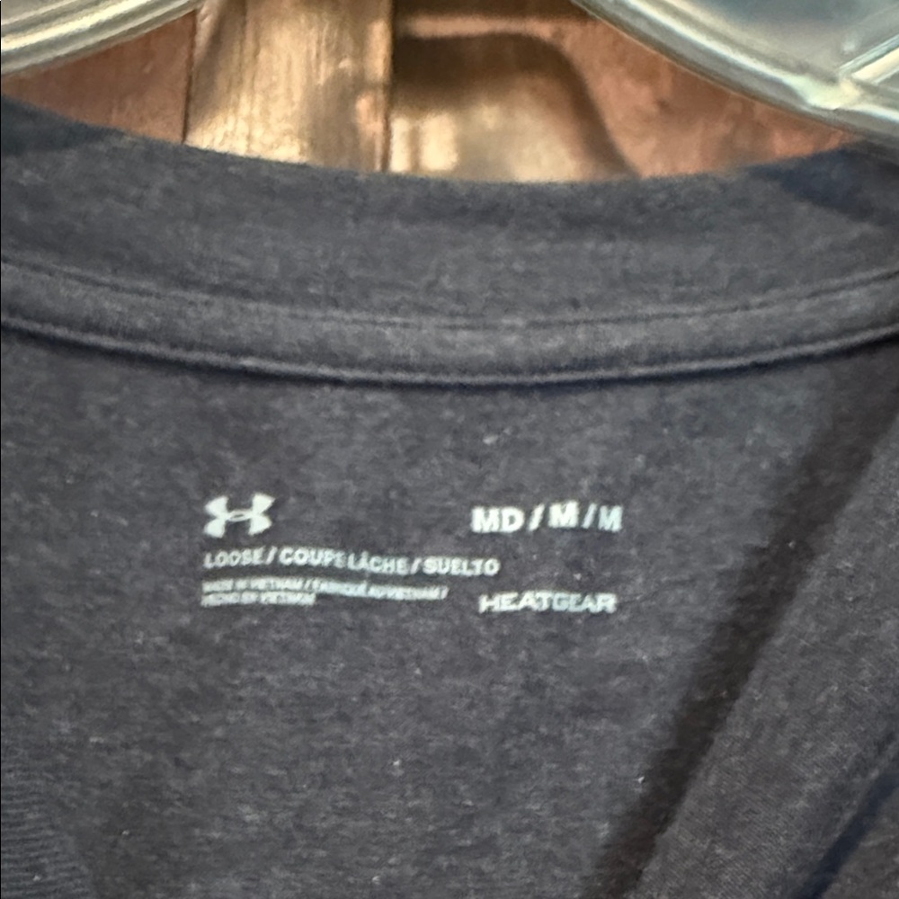 Under Armour Dark Gray T-Shirt Dress with Pockets - Picture 2 of 4
